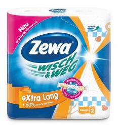Zewa Wisch&Weg extra lang Háztartási papírtörlő 2 rétegű - 2 tekercs (42830/39620)