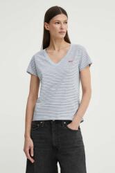 Levi's pamut póló női, szürke - szürke L