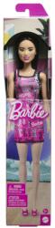 Mattel Papusa Barbie Clasica Roscata Cu Rochita Roz Cu Imprimeu Papusa Barbie