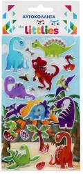 Luna The Littlies: Dinós mintás 3D pufi matrica szett 10x22cm-es íven (000646988) - jatekshop