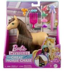 Mattel Barbie Mysteries: Nagy pónikaland játékszett - Sötétbarna (HXJ29)