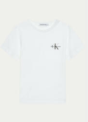 Calvin Klein Tricou Monogram IU0IU00624 D Alb Regular Fit