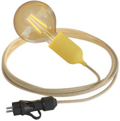  Eiva Snake Pastel, portable outdoor lamp, 5 m textile cable, IP65 waterproof lamp holder and plug - allights - 23 980 Ft