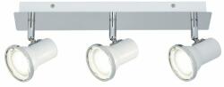 Rábalux Steve króm-fehér LED fürdőszobai mennyezeti lámpa (RAB-5499) LED 3 izzós IP44 (5499)