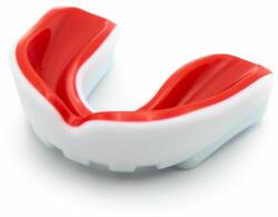 FujiMae Zselés kétszínű fogvédő dobozzal, fehér-piros 20523190 (20523190)