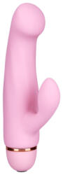 Passion Labs Vibrator Iepuras Blush, 20 Moduri Vibratii, Silicon, Roz, 17 cm, Passion Labs, Sensations Vibrator