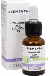 Bioearth Ser de Fata Antirid cu Acid Hialuronic 2% Beauty Booster Elementa 30ml
