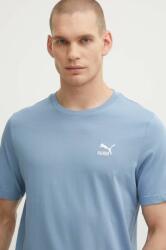 PUMA pamut póló lila, férfi, nyomott mintás, 625414 - kék XL
