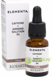 Bioearth Ser de Fata cu Cofeina si Ginseng 3% Elementa 30ml