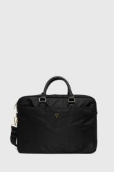 Guess laptop táska 16'' fekete - fekete Univerzális méret