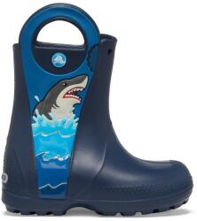 Crocs Cizme Crocs Boys' Crocs Fun Lab Shark Patch Rain Boot