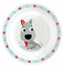  Canpol BABIES Műanyag tányér CUKOR ÁLLATOK - kutya