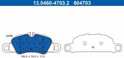 ATE set placute frana, frana disc ATE 13.0460-4703.2 (13.0460-4703.2)