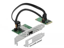 Delock 95267 1xSFP port bővítő mini-PCIe kártya (95267)