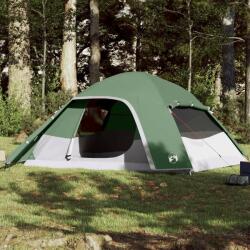 vidaXL 6 személyes zöld vízálló kupolás családi sátor (94723) - pepita