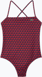 Lacoste MF7264 penumbra / alizarin / red női egyrészes fürdőruha
