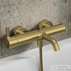 Ideal Standard JOY kádtöltő csaptelep zuhanyszett nélkül, Brushed gold BC786A2 (BC786A2)