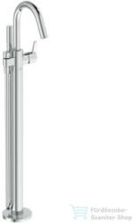 Ideal Standard JOY szabadonálló kádtöltő csaptelep zuhanyszettel, alaptest nélkül, Króm BD461AA (BD461AA)