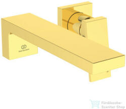 Ideal Standard EXTRA falsík alatti mosdó csaptelep 21 cm-es kifolyóval, alaptest nélkül, Brushed Gold BD510A2 (BD510A2)