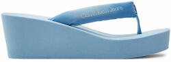 Calvin Klein Jeans Flip flop Beach Wedge Sandal Padded Ny YW0YW01397 Albastru