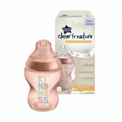 Tommee Tippee Closer to Nature Be Kind 260 ml rózsaszín