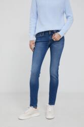Pepe Jeans farmer Soho női, közepes derékmagasságú - kék 24/28 - answear - 22 990 Ft