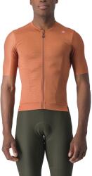Castelli - tricou ciclism cu maneca scurta pentru barbati Espresso Jersey - maro deschis mocha gri inchis (CAS-4524007-245)