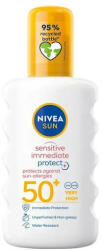  Spray pentru protectie solara SPF 50+ Allergy Sensitive Protect, 200 ml, Nivea Sun