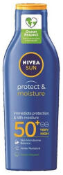  Lotiune hidratanta cu SPF50+ Protect & Moisture, 200 ml, Nivea Sun