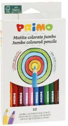 Primo Színes ceruza PRIMO jumbo hatszögletű 12 db/készlet - papiriroszerplaza