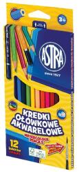 Astra Színes ceruza ASTRA akvarell 12 színű ajándék ecsettel - papiriroszerplaza