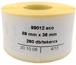 DYMO Etikett DYMO Label Writer 36x89 mm 260 db/tekercs