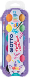  Vízfesték 12-es Giotto Aquarell 30 mm, Candy csajos színek (3516)