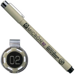 Royal Talens Sakura Micron Tűfilc 0,3 mm fekete 02