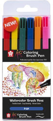 Royal Talens Sakura Koi Brush Pen ecsetfilc készlet 6 db Bright (XBR6B1)