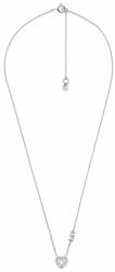 Michael Kors Colier delicat din argint cu zirconi Pavé Heart MKC1520AN040
