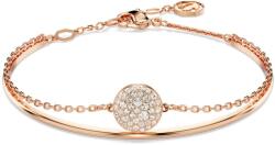 Swarovski Brățară dublă din bronz cu cristale strălucitoare Meteora 5683452
