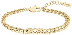 HUGO BOSS Brățară stilată placată cu aur pentru femei Kassy 1580593