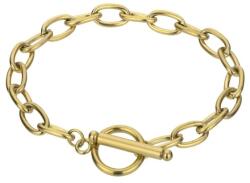 Marc Malone Brățară cu lanț placată cu aur Raegan Gold Bracelet MCB23064G