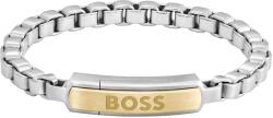 HUGO BOSS Brățară bicoloră atemporală din oțel pentru bărbați Devon 1580597 19 cm