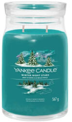 Yankee Candle Lumânare aromatica Signature sticla mare Winter Night Stars 567 g