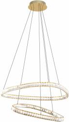 Zuma Line Athesa lampă suspendată 1x36 W transparent-auriu MD3169-2-3GT (MD316923GT)