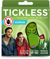 Tickless Ultrahangos riasztó kullancsok ellen Tickless Human zöld