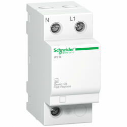 Schneider Electric Acti9 iPF K - A9L15692 - túlfeszültség - korlátozó, fixbet. 20kA, 1P-N, 340V (A9L15692)