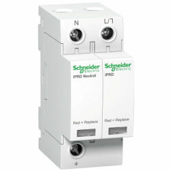Schneider Electric Schneider ACTI9 iPRD túlfeszültség-korlátozó, cserélhető betéttel, 20kA, 1P-N, 350V (A9L20500) (A9L20500)