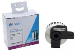 G&G ЛЕНТА ЗА ЕТИКЕТНИ ПРИНТЕРИ BROTHER ТИП QL - CONTINUOUS PAPER TAPE - 29 mm x 30, 48 m - DK-22210 (DK22210) - PN RL-BR-DK22210 - G&G (300BRADK22210GG)