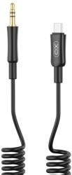 XO NB-R255B USB-C audio adapter (Fekete) - USB-C-3.5 mm