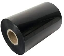 GENTLE ТЕРМОТРАНСФЕРНА ЛЕНТА - 102 mm x 300 m - РОЛКА 25, 4 мм - WAX - BLACK - OUTLET - PN 6500G - GENTLE (700 TTR 6500G)