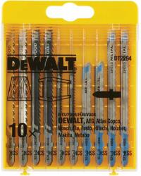 DeWALT Accesorii - Set de 10 bucăți de lame de fierăstrău pentru metal și lemn DT2294 (DT2294)