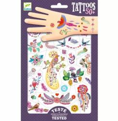 Djeco Djeco: Tetováló matricák - Madarak (DJ09615) - jatekbolt